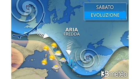 Ciclone in azione con pioggia, neve e tempesta di vento. Situazione e previsioni