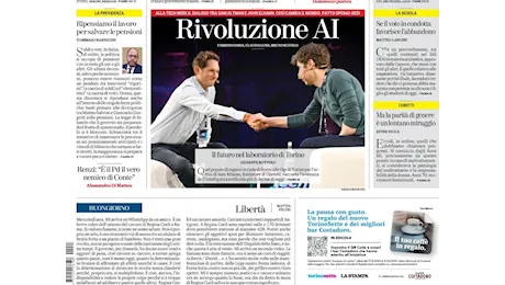 Stampa tre pagine su Italian Tech