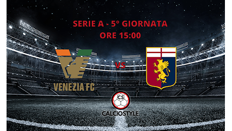 Anticipo: Venezia - Genoa 2 - 0 Terribile infortunio per Malinovskyi