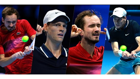 Sinner, diretta: oggi Medvedev, sfida decisiva alle Nitto ATP Finals di Torino Live