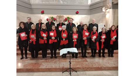 Grande successo del Concerto di Natale tenuto alla Pietà dalla Corale di Feroleto Antico