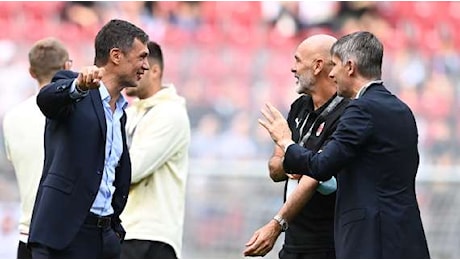 Pioli: Intesa fortissima con Maldini e Massara. Con Paolo ci sono state anche discussioni forti