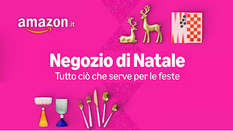 Amazon apre il suo negozio di Natale: regali, decorazioni e molto altro!