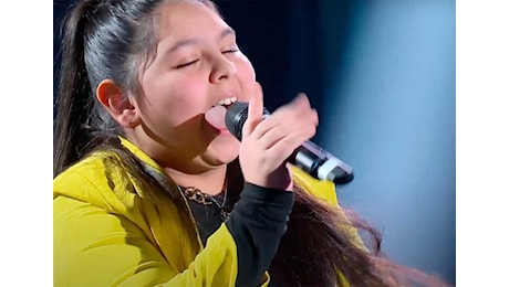 The Voice kids, la vetrallese Annamaria vola in finale con Beautiful di Cristina Aguilera