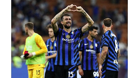 Acerbi maiuscolo in Udinese-Inter: i dati non mentono