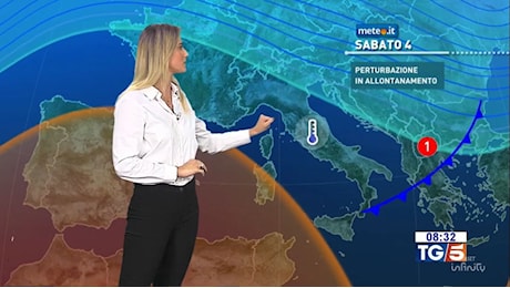 Meteo: piogge fino a sabato 4 e aria fredda. Le zone interessate