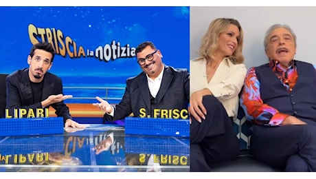 Michelle Hunziker e Nino Frassica salutano Striscia La Notizia, al bancone tornano Friscia e Lipari