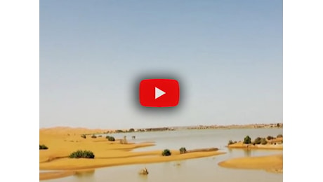 Meteo Video: Marocco, in due giorni cade la pioggia di un anno e allaga il deserto del Sahara