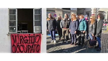 Liceo Virgilio, la preside scende in piazza contro l'occupazione. E i genitori coccolano gli eroici figli