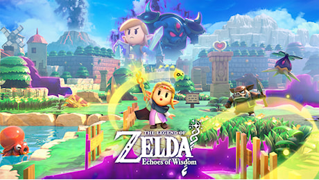 The Legend of Zelda: Echoes of Wisdom si aggiorna al lancio alla versione 1.0.1