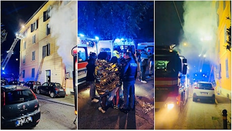 Notte di paura in Bolognina, incendio in un appartamento: residenti intrappolati