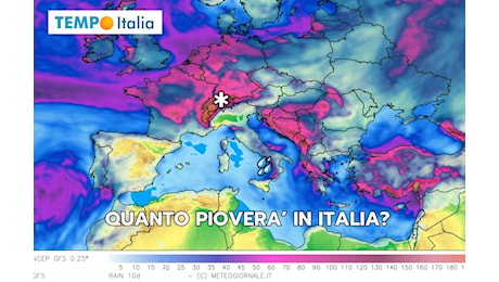 Meteo prossimi 10 giorni: pioverà in tutta Italia?