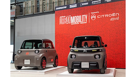 La nuova Citroën AMI fa il suo debutto in Italia all’EICMA