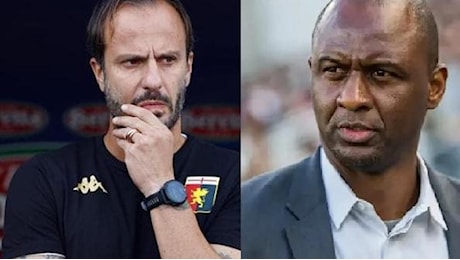 Genoa, esonerato Gilardino. Al suo posto Vieira