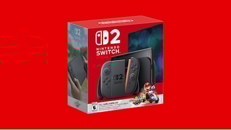 Il bundle di Switch 2 con Mario Kart World sarà molto facile da trovare