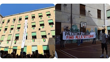 Studenti oggi in piazza per Gaza, l’appello negli striscioni: “Palestina libera fino alla vittoria”