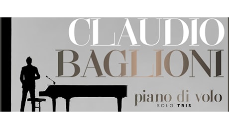 Claudio Baglioni torna a girare l’Italia con “PIANO DI VOLO soloTRIS”: le date