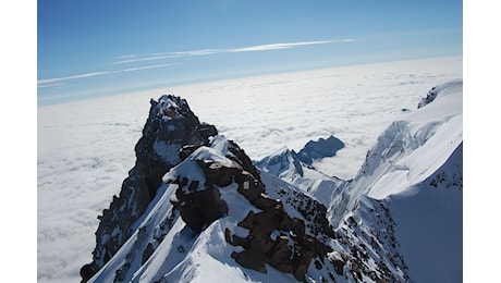 Trovato il cane dell’alpinista scomparso sul Monte Rosa