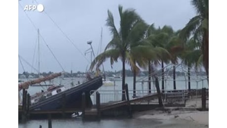 Uragano Milton, colpita la costa occidentale della Florida