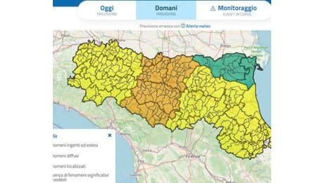 Nuova perturbazione in arrivo, scatta l'allerta meteo