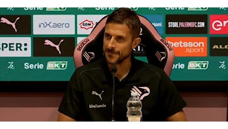 Palermo calcio, Dionisi alla vigilia del match con il Frosinone: «Siamo qui per fare la storia»