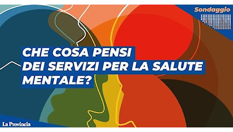 Che cosa pensi dei servizi per la salute mentale?