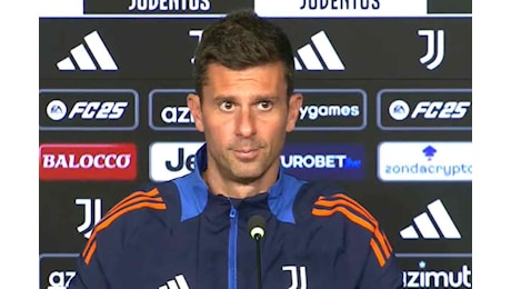 Lecce-Juve, segui la conferenza stampa di Thiago Motta (LIVE)