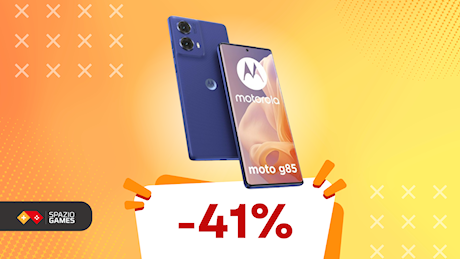 Motorola g85: prestazioni elevate a un prezzo SCONTATISSIMO! (-41%)