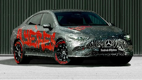 Mercedes CLA le foto della versione defintiva, ma con gli adesivi