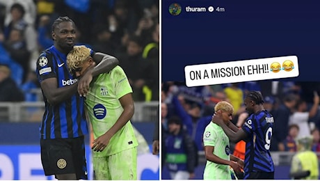Thuram consola Yamal dopo Inter-Barcellona ma poi sui social...