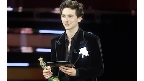 David di Donatello 2025, Timothée Chalamet: Connessione profonda con l'Italia