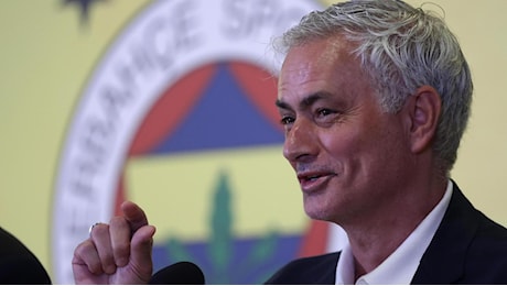 Mourinho: Alla Roma non giocavo per vincere, per quello sono venuto al Fenerbahce. E senza di me non è cambiato nulla