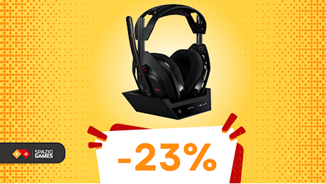 Senti ogni dettaglio nel gioco con queste cuffie TOP di gamma, in SCONTO su Amazon! -23%