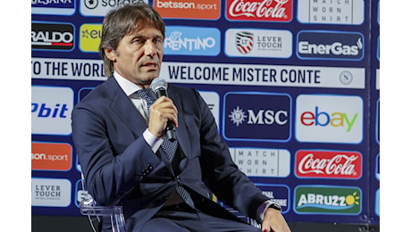 Napoli, oggi la presentazione di Antonio Conte: Voglio una squadra con voglia di rivalsa