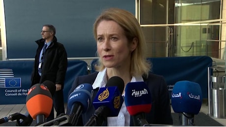Ucraina, Kallas: Fare massima pressione sulla Russia, per la pace bisogna essere in due