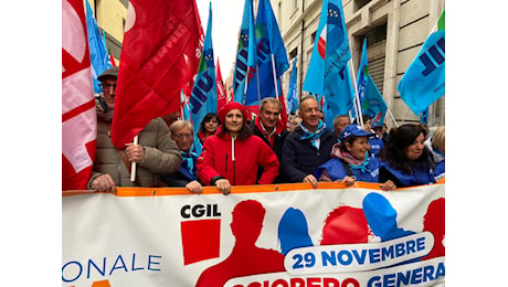 29 novembre: IL MONDO DEL LAVORO ALLO SCIOPERO GENERALE