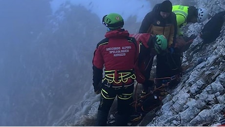 Alpinisti riminesi dispersi sul Gran Sasso: riprese le operazioni di soccorso