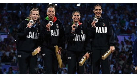 Olimpiadi di Parigi. La potentina Francesca Palumbo conquista l’argento con la squadra di fioretto femminile