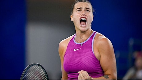 TENNIS, RANKING WTA: SABALENKA NUOVA N.1 DEL MONDO, PAOLINI AL N.6