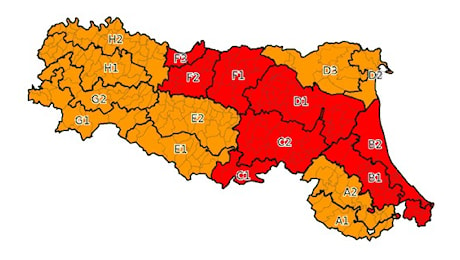 Il maltempo torna a preoccupare: sabato allerta rossa per i fiumi • newsrimini.it