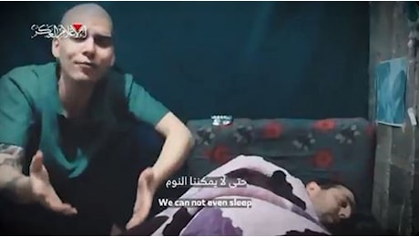 Hamas diffonde il video di due ostaggi israeliani, rapiti al Nova Festival