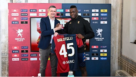 IL GENOA ANNUNCIA BALOTELLI