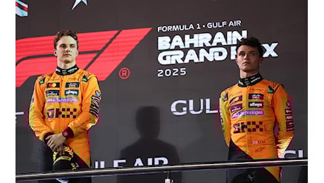 F1, Gp Bahrain 2025: la gara vista dalla pista di Sakhir