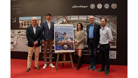 Festival Car 2025: il Concorso d’Eleganza presenta la locandina ad AMTS 2025