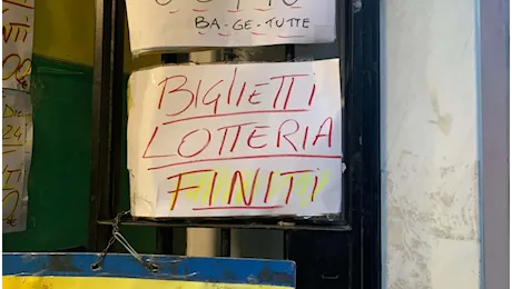 Lotteria Italia, è boom a Genova: biglietti introvabili