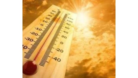 TEMPERATURE ELEVATE. MASTELLA: AVVISO CRITICITÀ ONDATE DI CALORE FINO A FERRAGOSTO