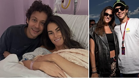 Valentino Rossi e Francesca Sofia Novello accolgono la piccola Gabriella nella loro famiglia