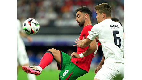 Portogallo-Slovenia, squadre in campo: 0-0 | DIRETTA