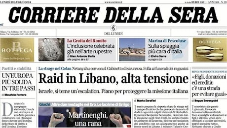 Corriere della Sera : Il Napoli fa 4 gol agli albanesi. Bene l'Udinese, sconfitto il Lecce