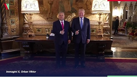 Orbán incontra Trump a Mar-a-Lago dopo il summit Nato: Donald è un uomo di pace